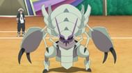 Golisopod in the Pokemon anime (Image via TPC)
